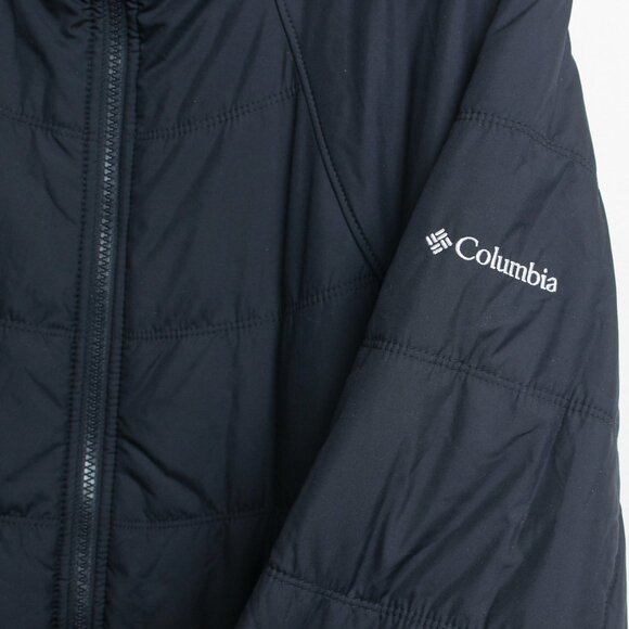 Columbia Omni-Shield Jacket Men 2X Black Water Repelent (Youth) - Picture 5 of 11
